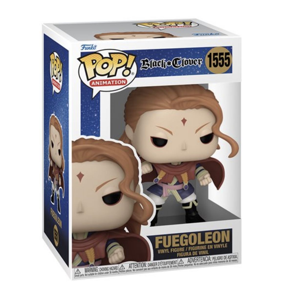 FUNKO - Fuegoleon Funko Pop 1551 Black Clover Original Nuevo