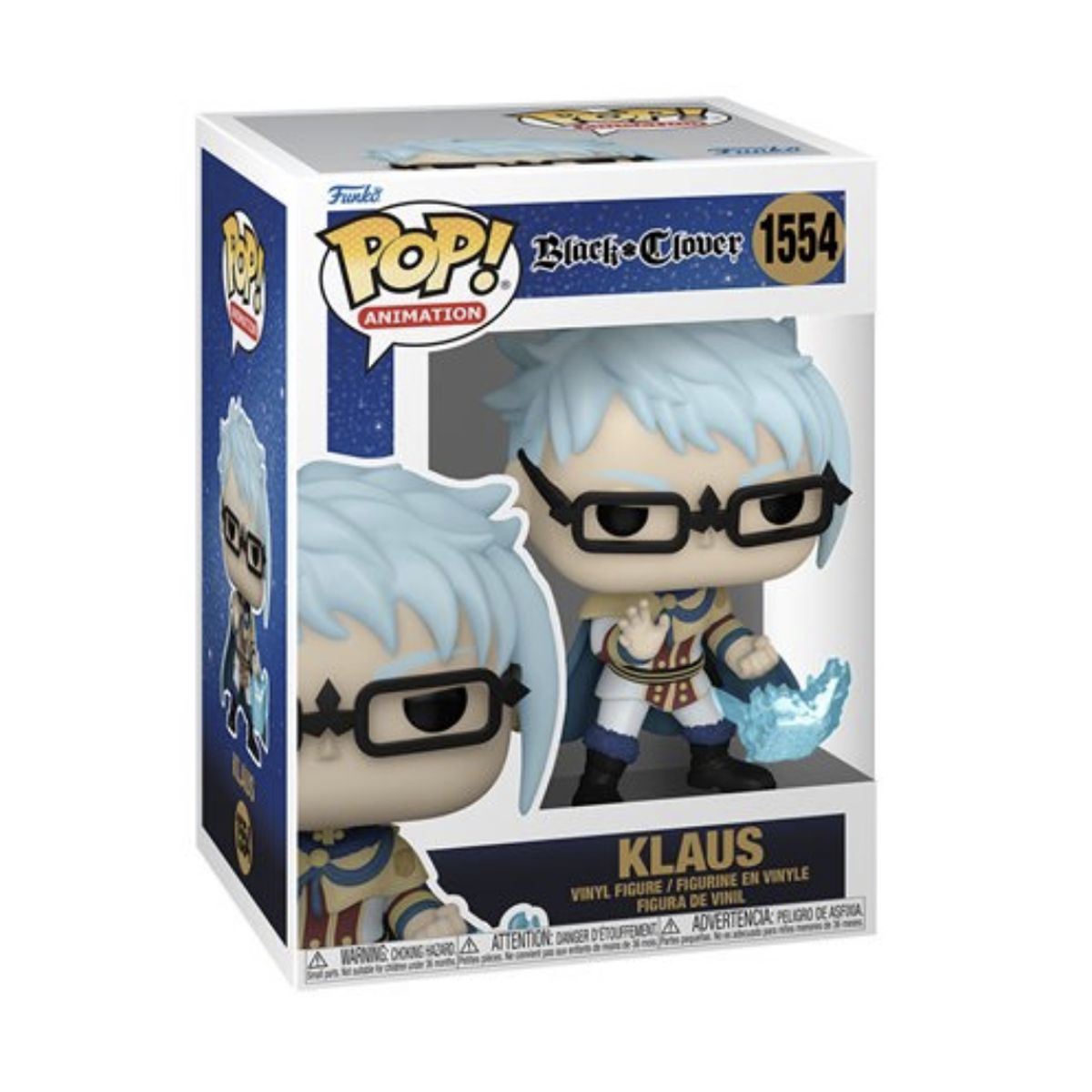 FUNKO - Klaus Funko Pop 1554 Black Clover Original Nuevo