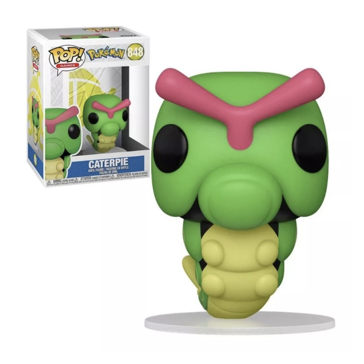 FUNKO - Caterpie Funko Pop 848 Pokemon Original Nuevo