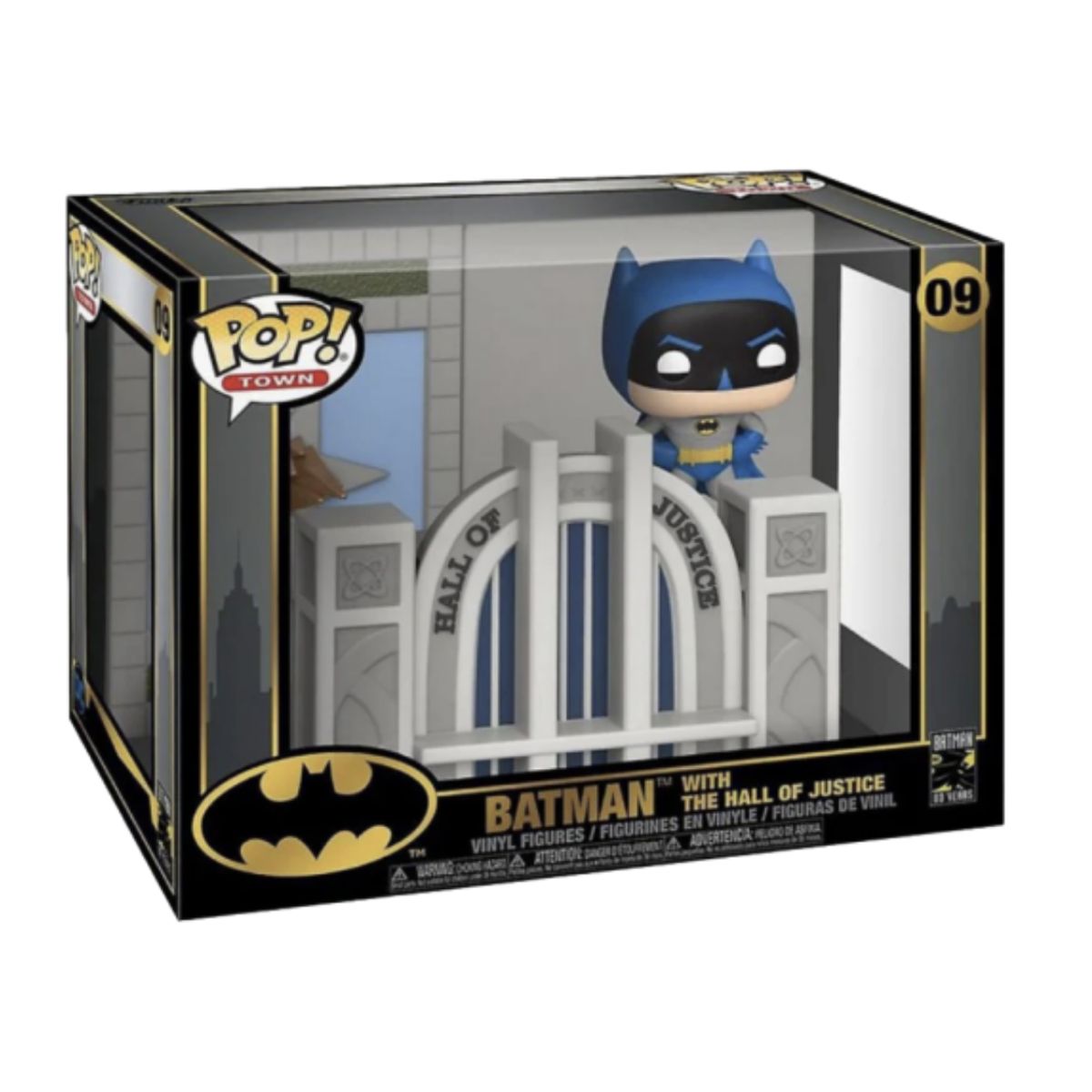 FUNKO - Batman With The Hall Of Justice Funko Pop 09 Town Original