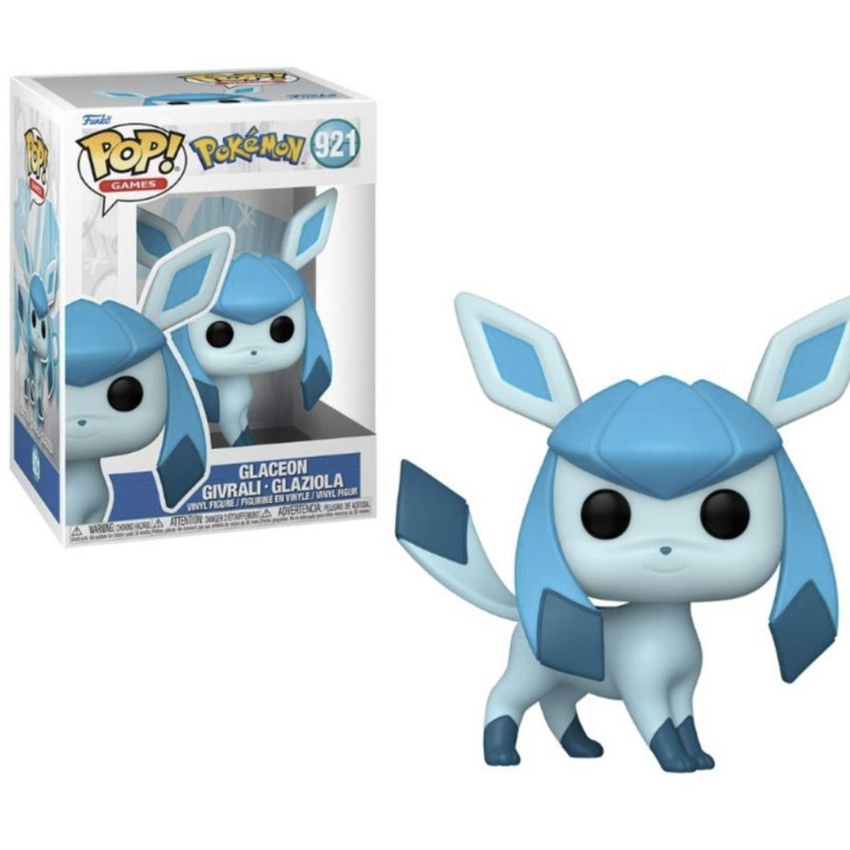 FUNKO - Glaceon Funko Pop 921 Pokemon Original Nuevo