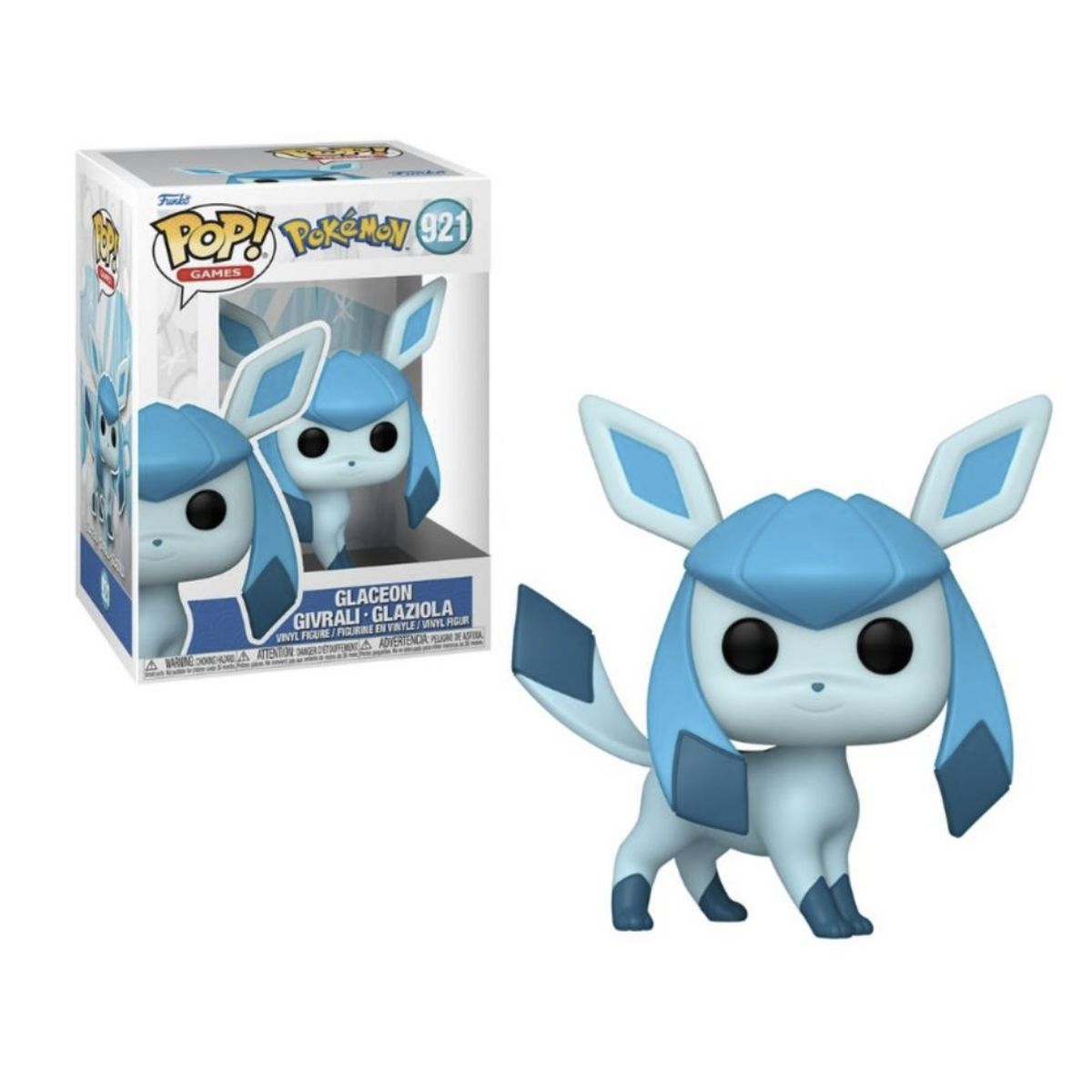 FUNKO - Glaceon Funko Pop 921 Pokemon Original Nuevo