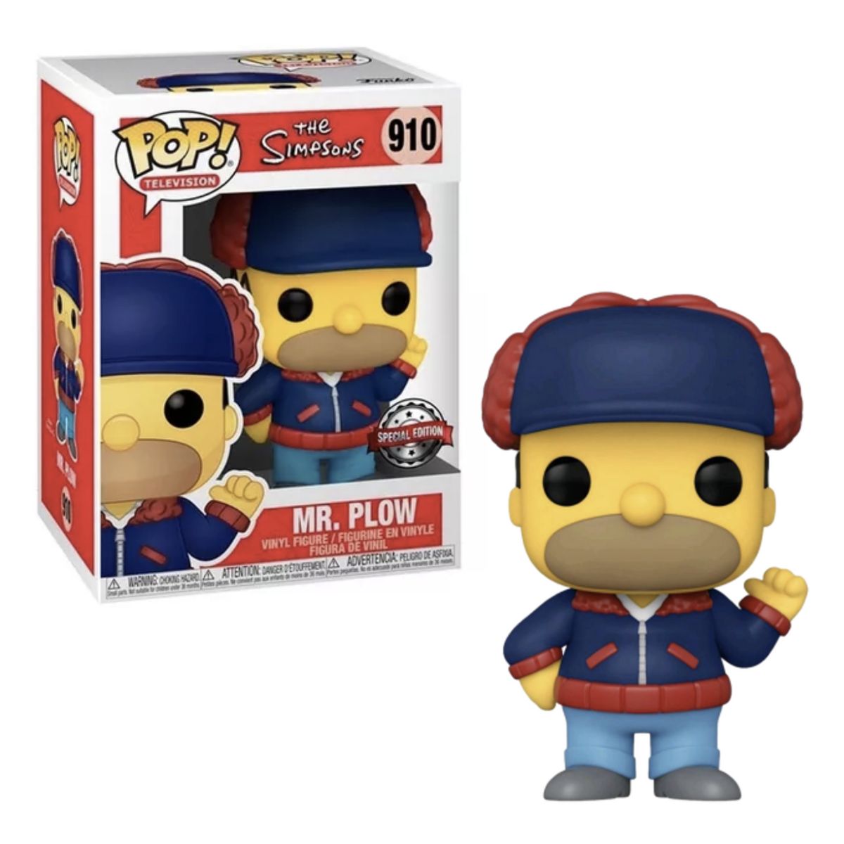 FUNKO - Mr Plow Funko Pop 910 Homero Los Simpsons Original