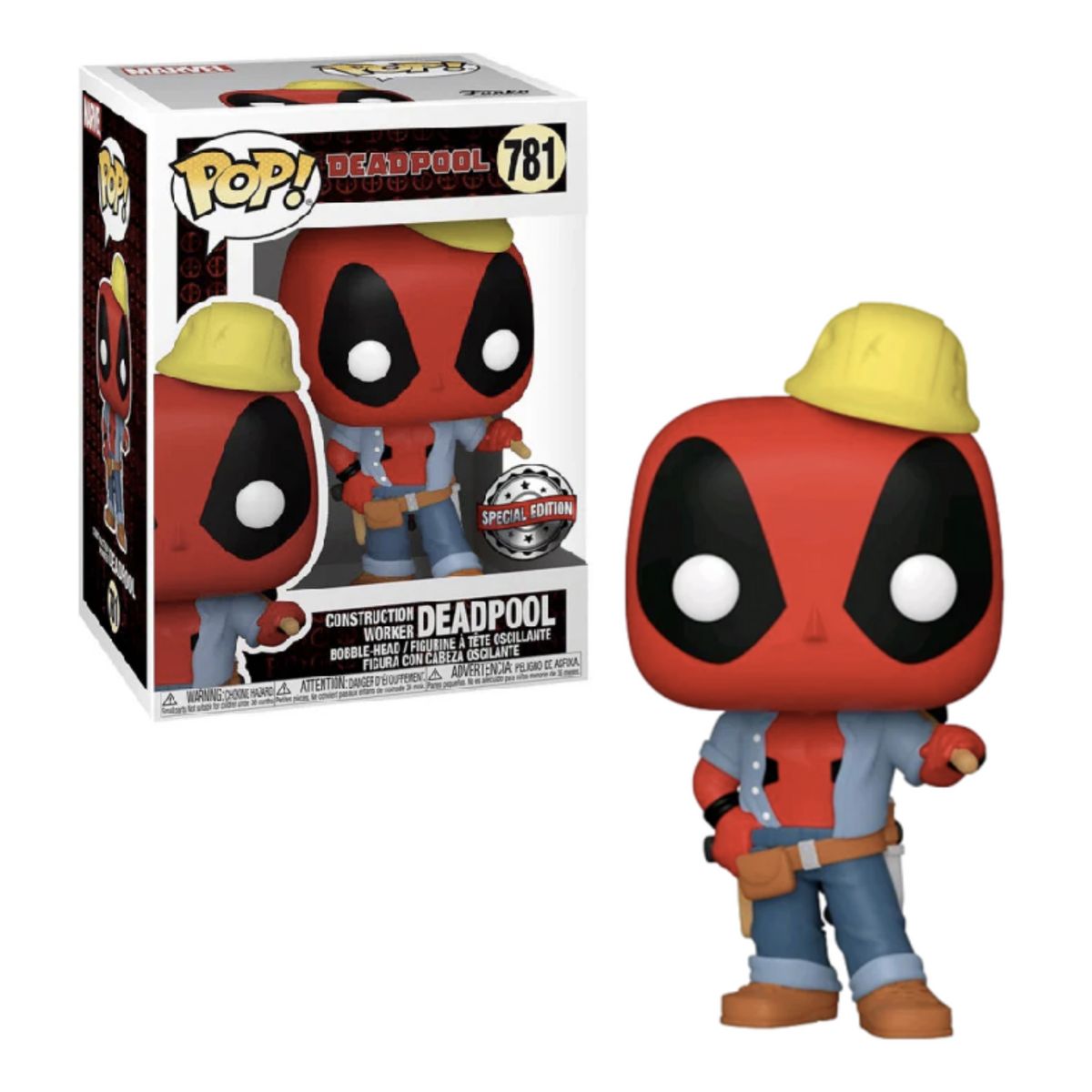 FUNKO - Deadpool Constructor Funko Pop 781 Exclusivo Original Marvel