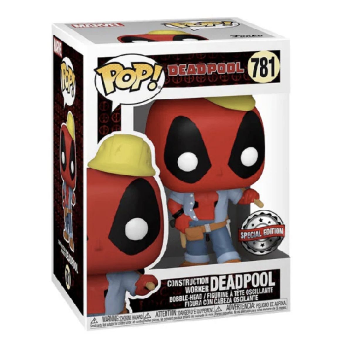 FUNKO - Deadpool Constructor Funko Pop 781 Exclusivo Original Marvel