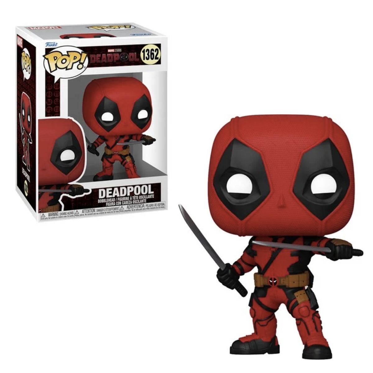 FUNKO - Deadpool Espadas Funko Pop 1362 Deadpool & Wolverine