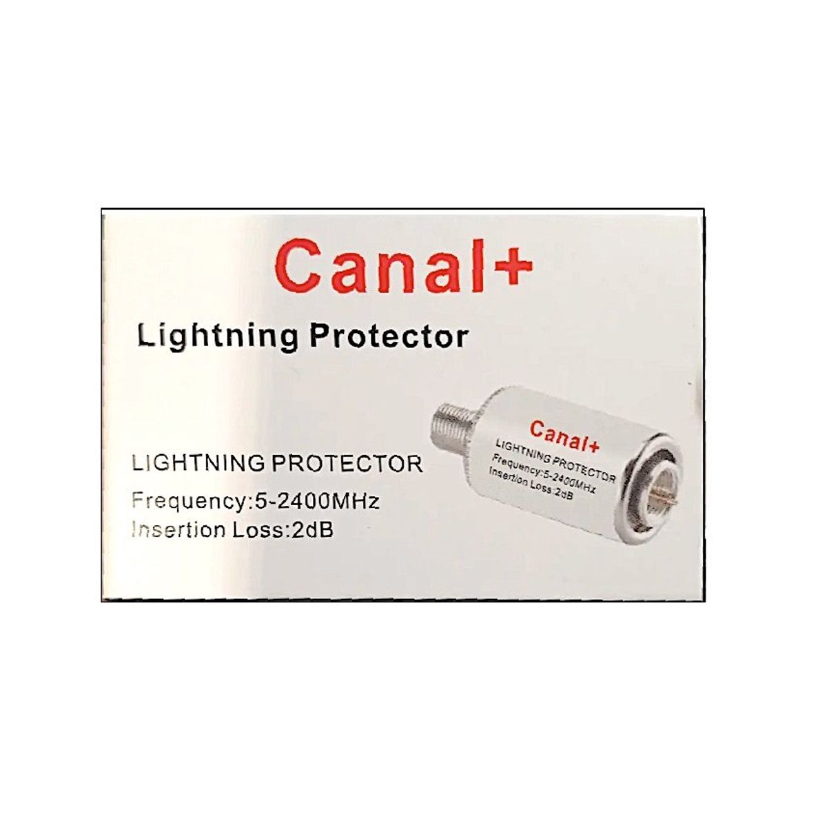  - Ligthning Protector - Protector Antirrayos electricos CATV y Satelital