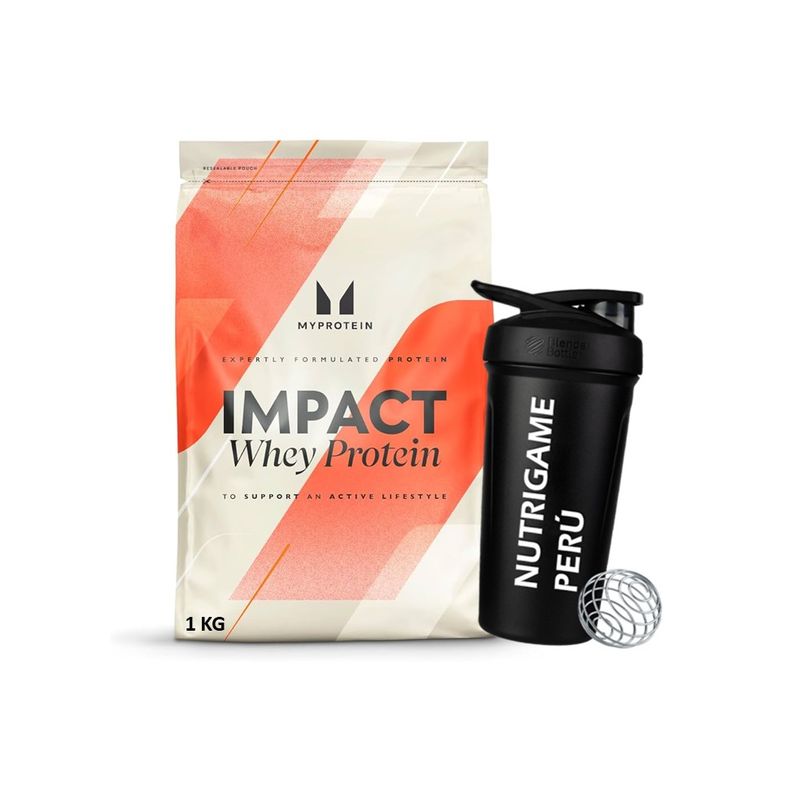 MYPROTEIN - Proteína Impact Whey Protein 1 Kg Chocolate +Shaker - Tienda Física