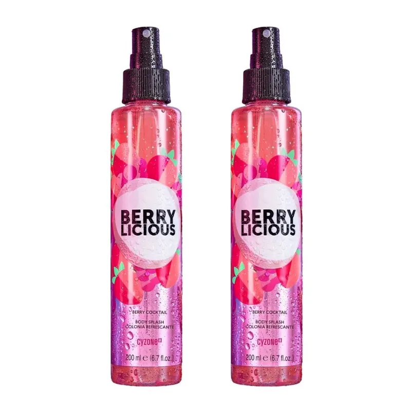 CYZONE - Pack x2 Berrylicious Berry Colonia Refrescante 200 ml