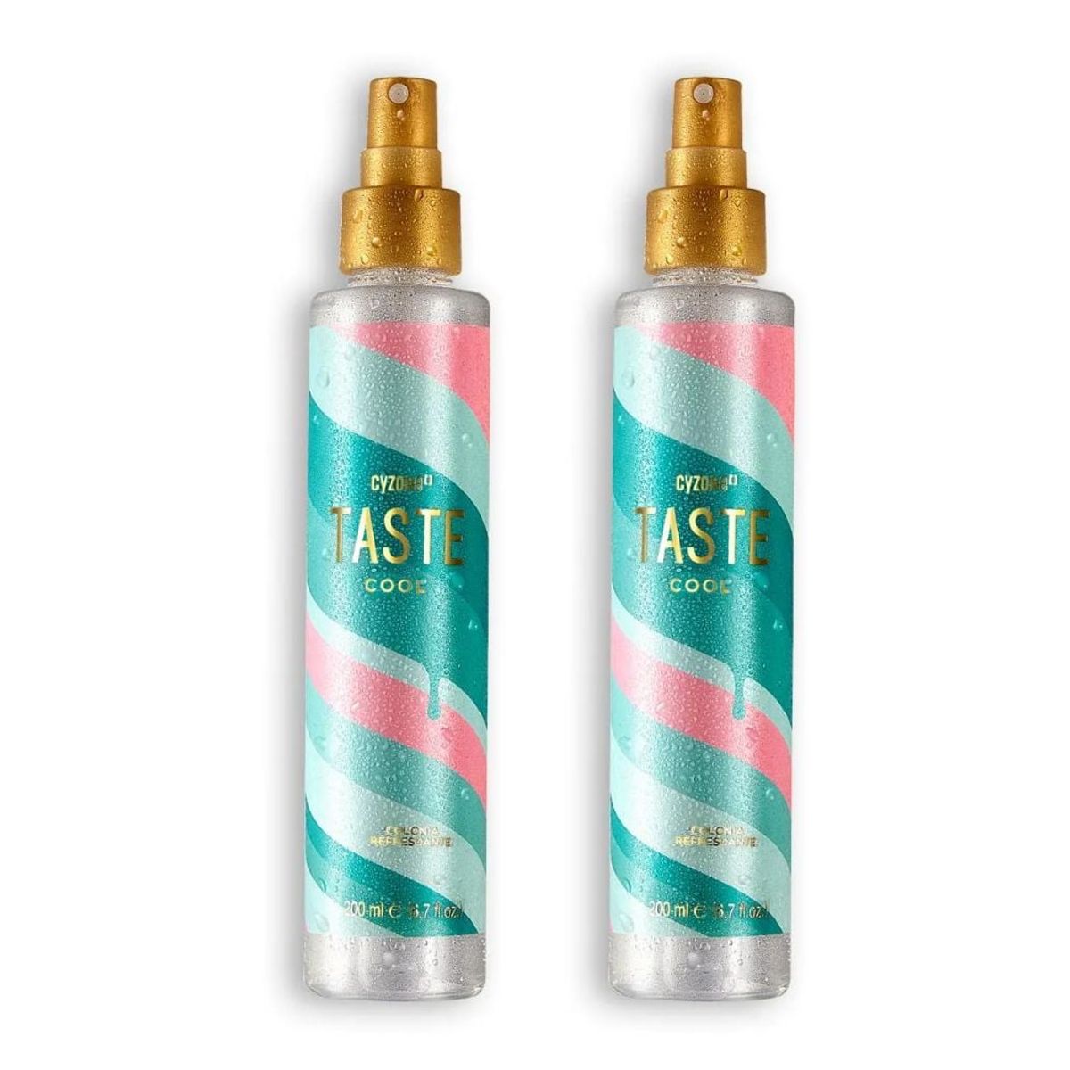 CYZONE - Pack x2 Taste Cool Colonia Refrescante 200 ml