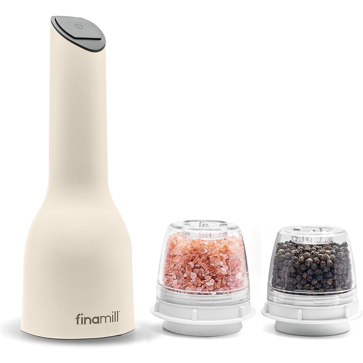 FINAMILL - Moledor de especias eléctrico Finamill crema