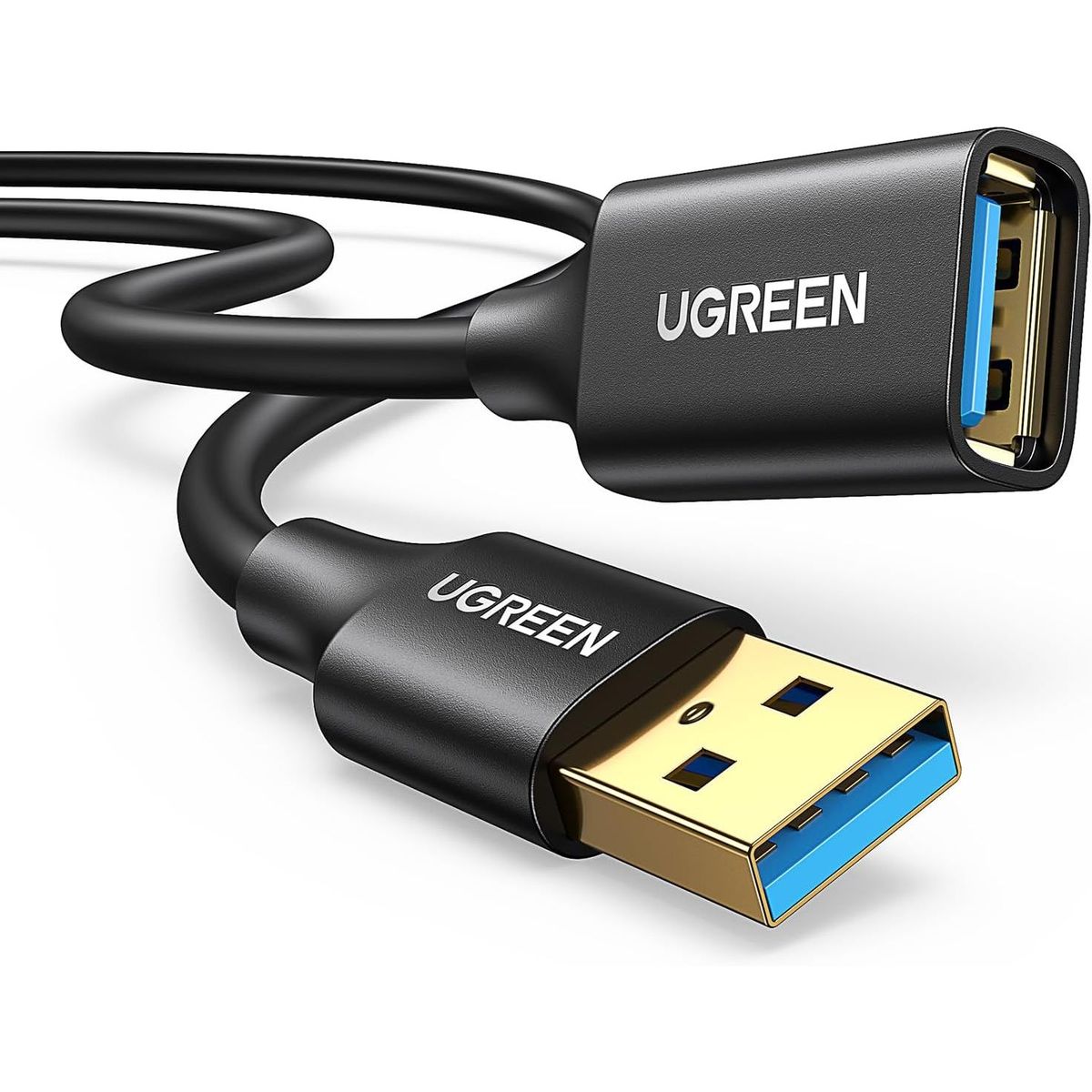 UGREEN - Cable Extension USB 3.0 Ugreen 2m 28 AWG 5Gbs Macho Hembra US129 10373