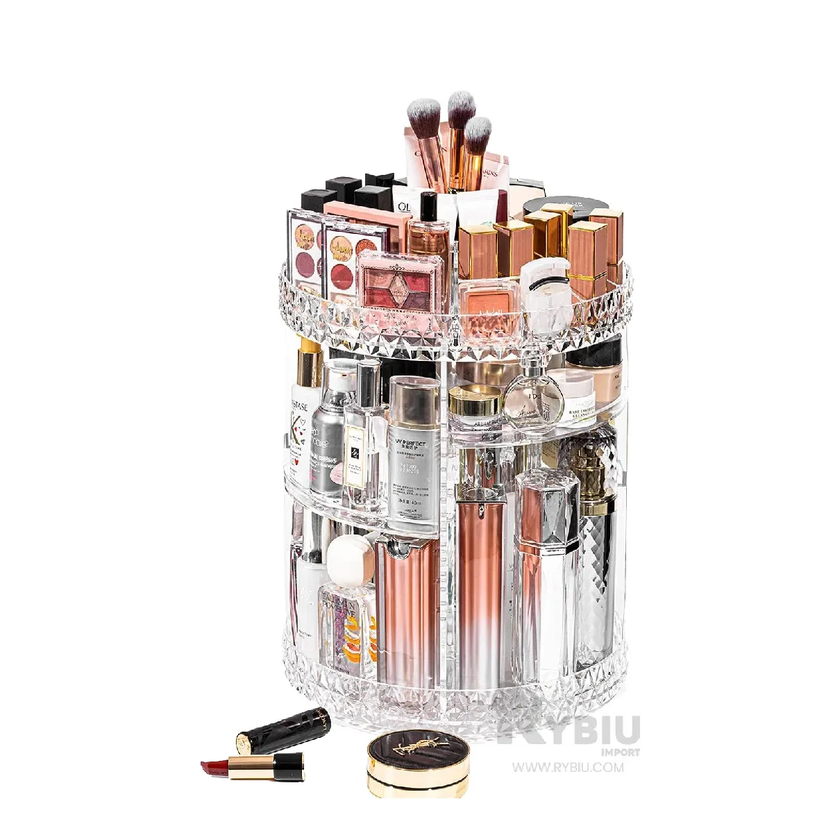 GENERICO - Organizador de Cosmeticos Grande 360° Y+Regalo Agendita