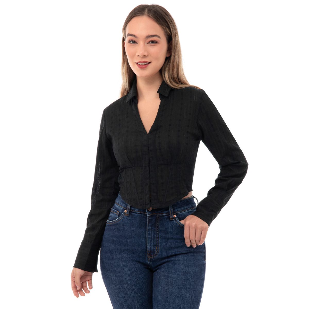 SQUEEZE - Blusa Popelina Mujer Veritt Squeeze