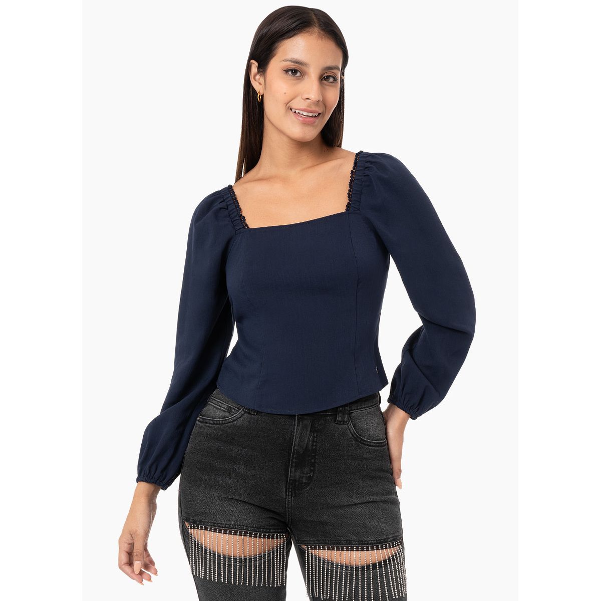 GOCCOS - Blusa Popelina Mujer Katharina Goccos