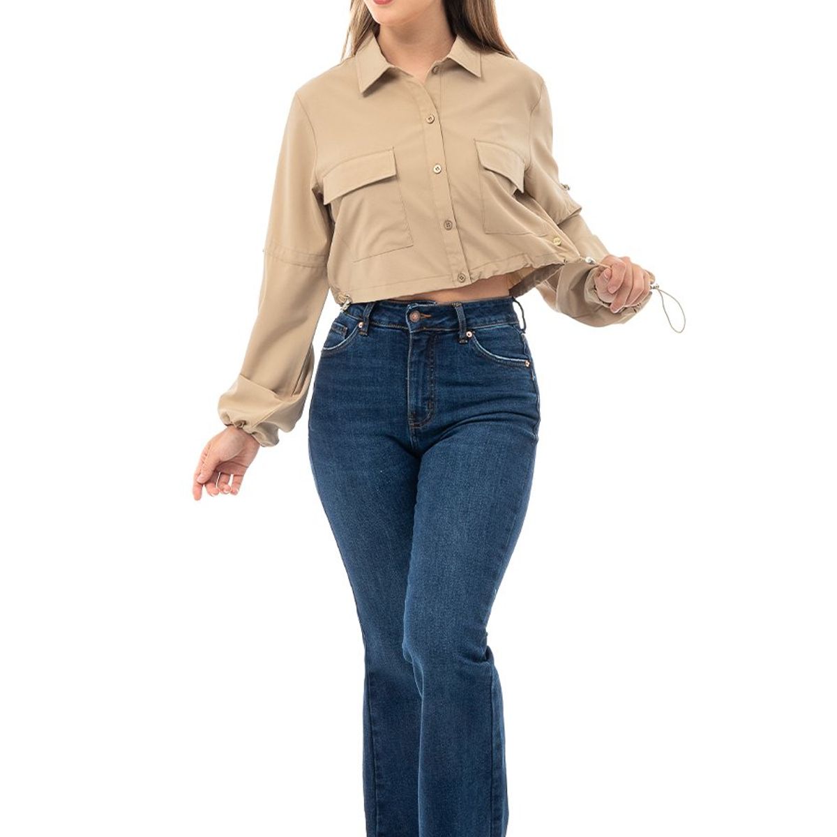 SQUEEZE - Moda Popelina Stretch Mujer Reyla Pionier