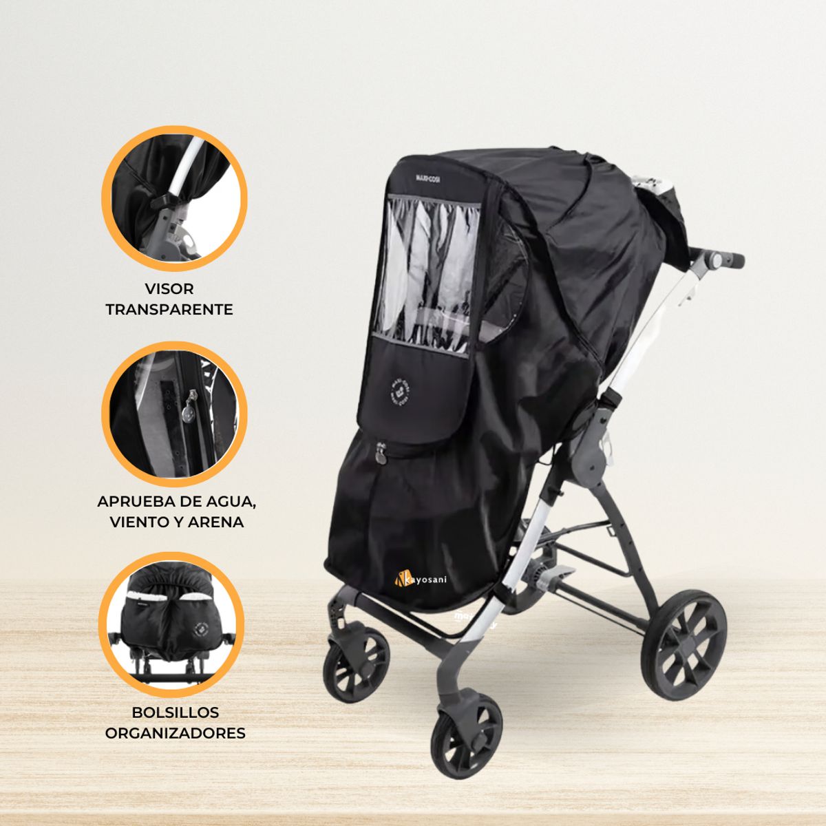 MAXI COSI - Protector de Clima para Coche de Bebé «MAXI COSY»