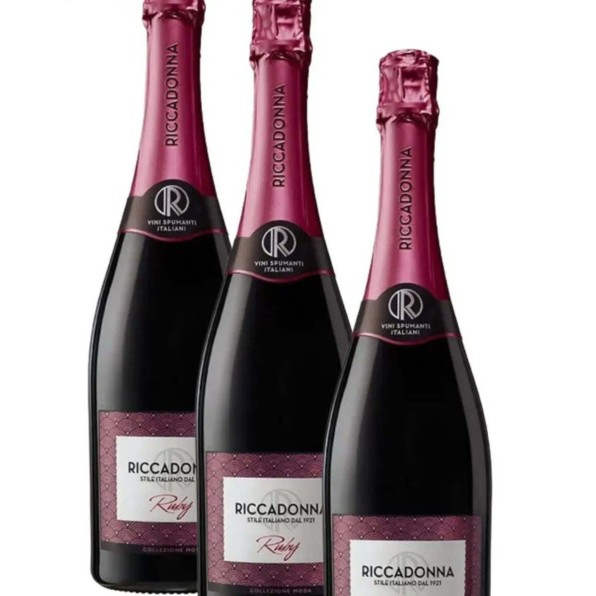 RICCADONNA - Pack 3 unidades Espumante Riccadonna Ruby 750ml