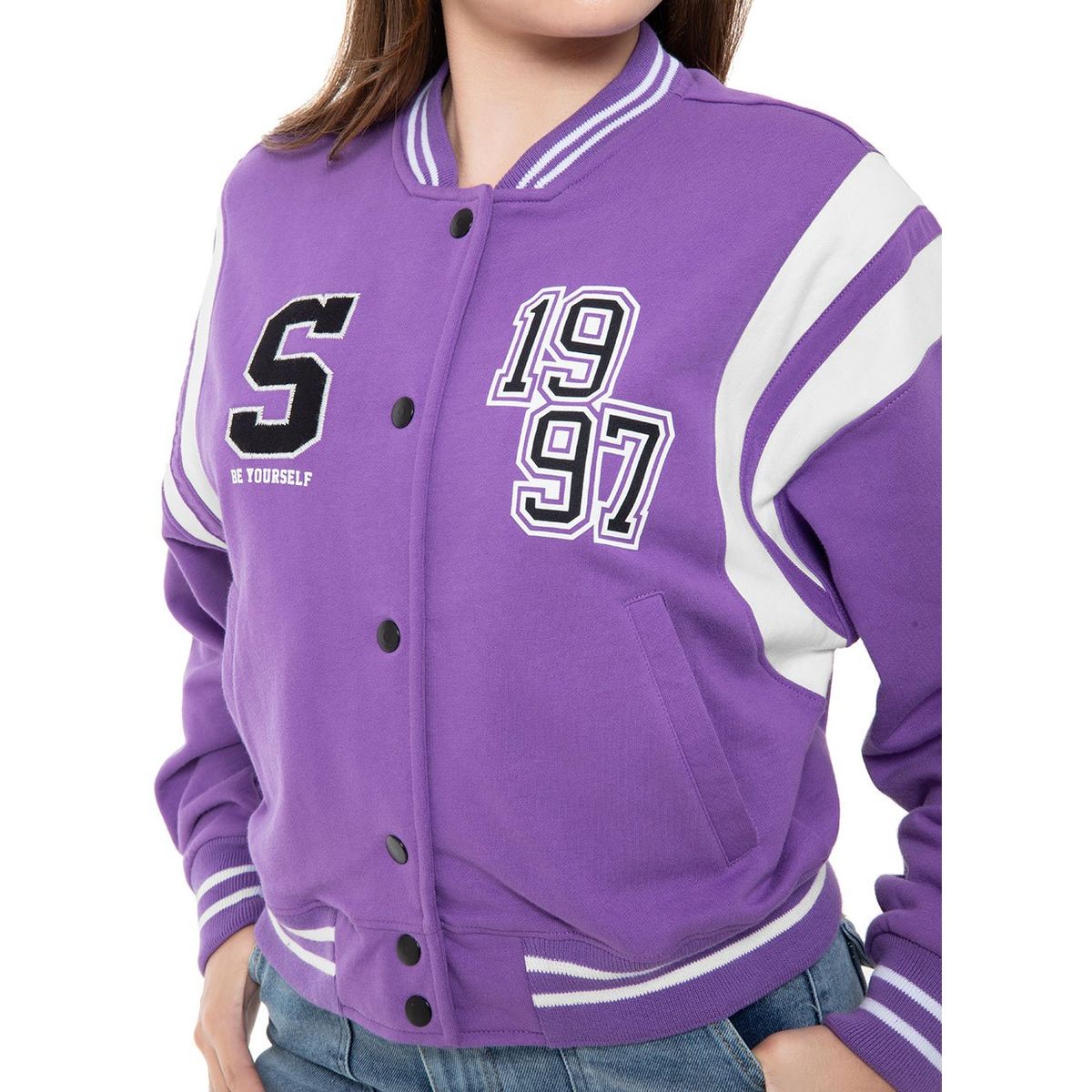 SQUEEZE - Polera Franela Mujer Selinha Squeeze