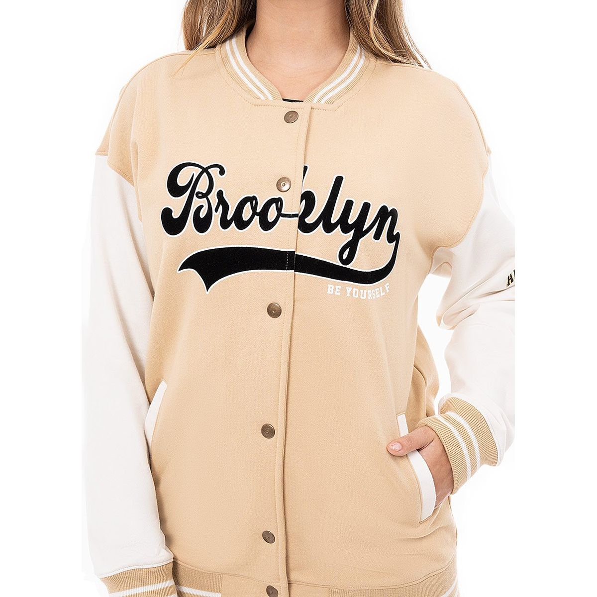 SQUEEZE - Polera French Terry Mujer Georji Pionier