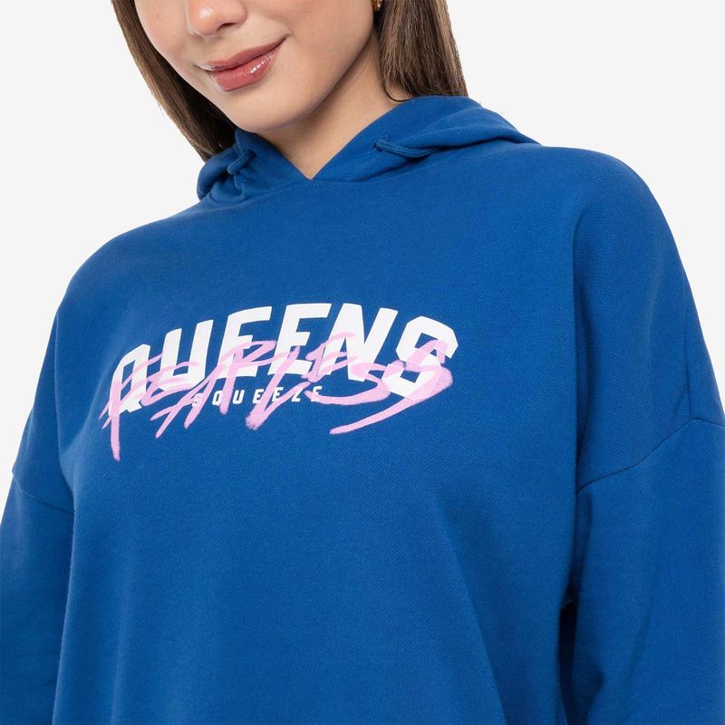 SQUEEZE - Polera French Terry Mujer Aware Squeeze