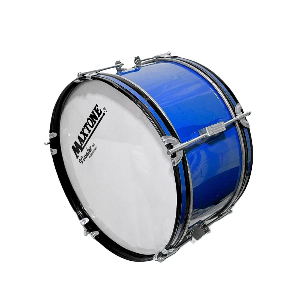 MAXTONE - Bombo 16” MAXTONE AZUL Potente para Bandas y Orquestas