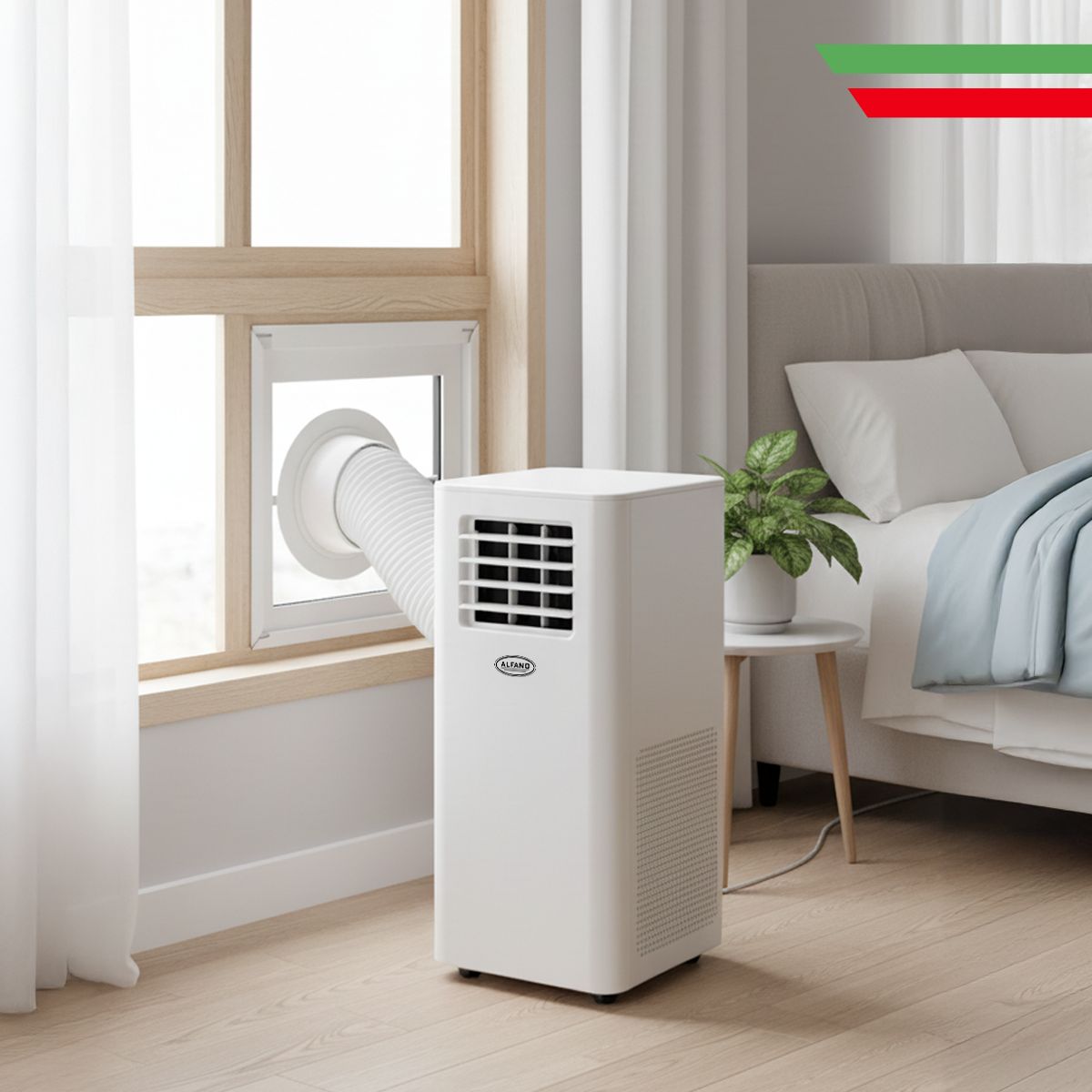 ALFANO - Aire acondicionado portátil 12000 BTU 3 en 1 PC12-PMA