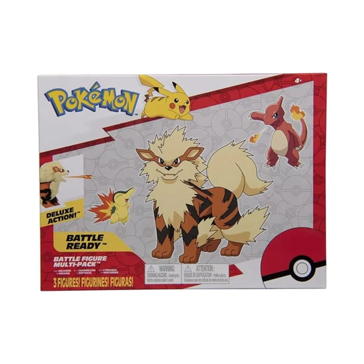 POKEMON - POKEMON ARCANINE CHARMELEON CYNDAQUIL