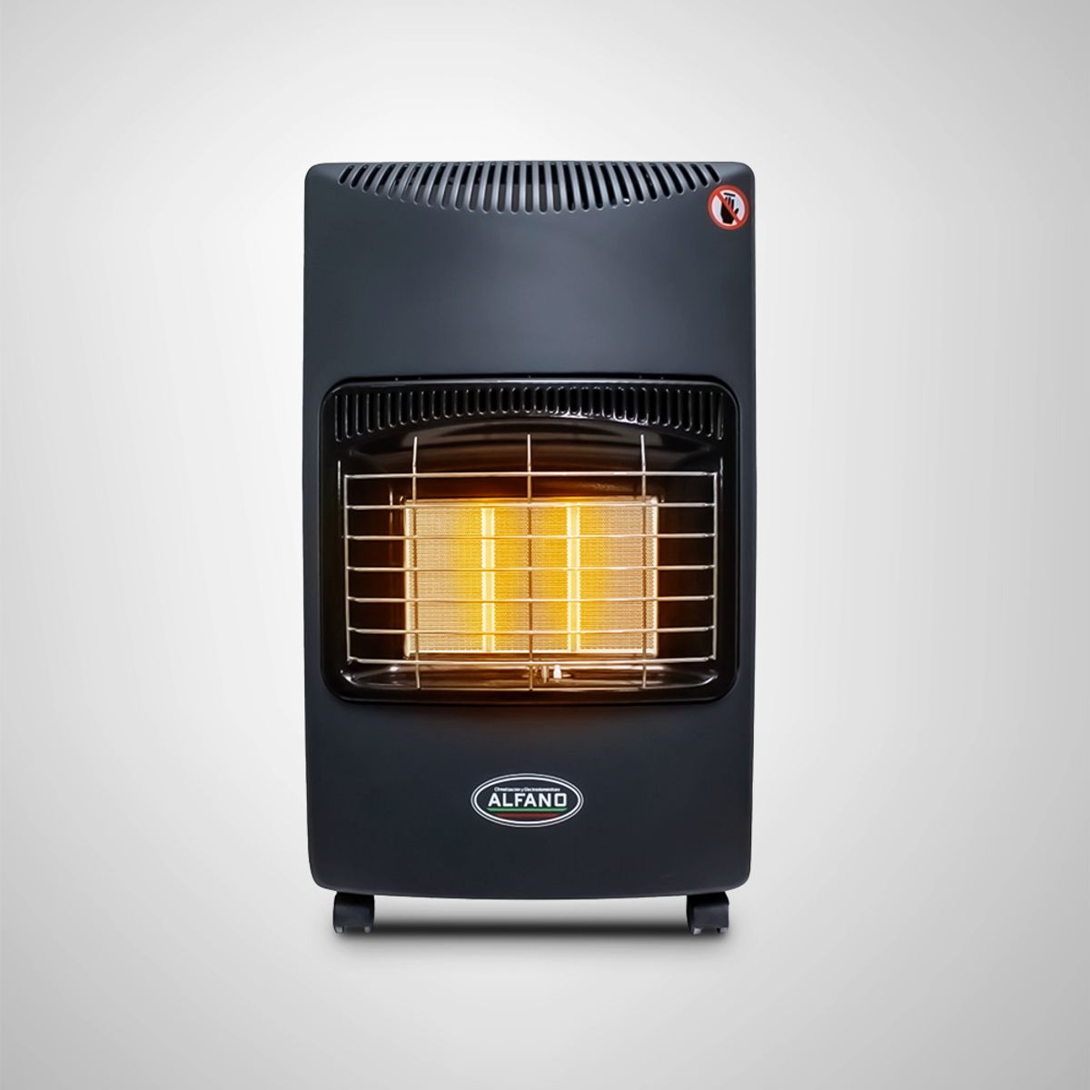 ALFANO - Estufa a Gas ALFANO GLP hasta 40m² Potencia 4200W incl válvula premium  LD-168B