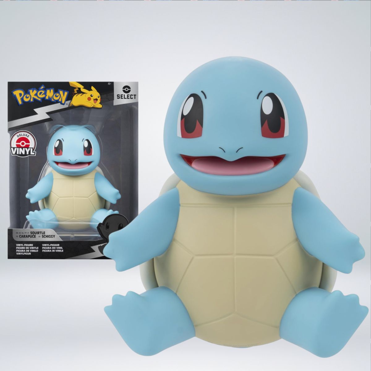 POKEMON - FIGURAS POKEMON SELECT SQUIRTLE DELUXE VINIL GRANDE