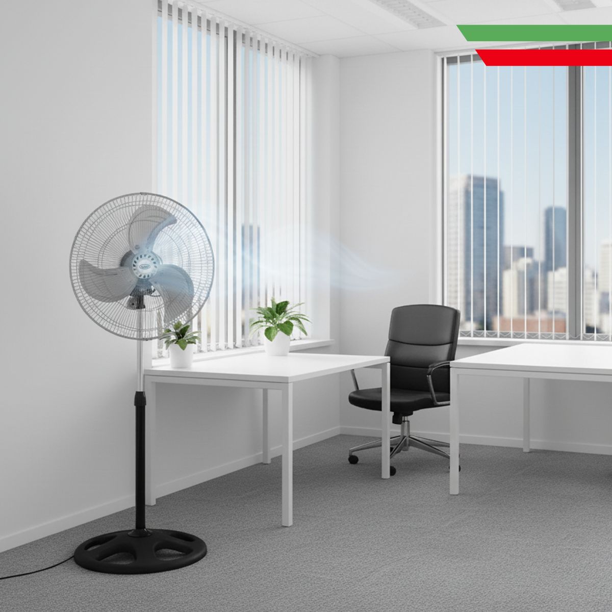 ALFANO - Ventilador 3 en 1 ALFANO de 18" 70w  AL18731B