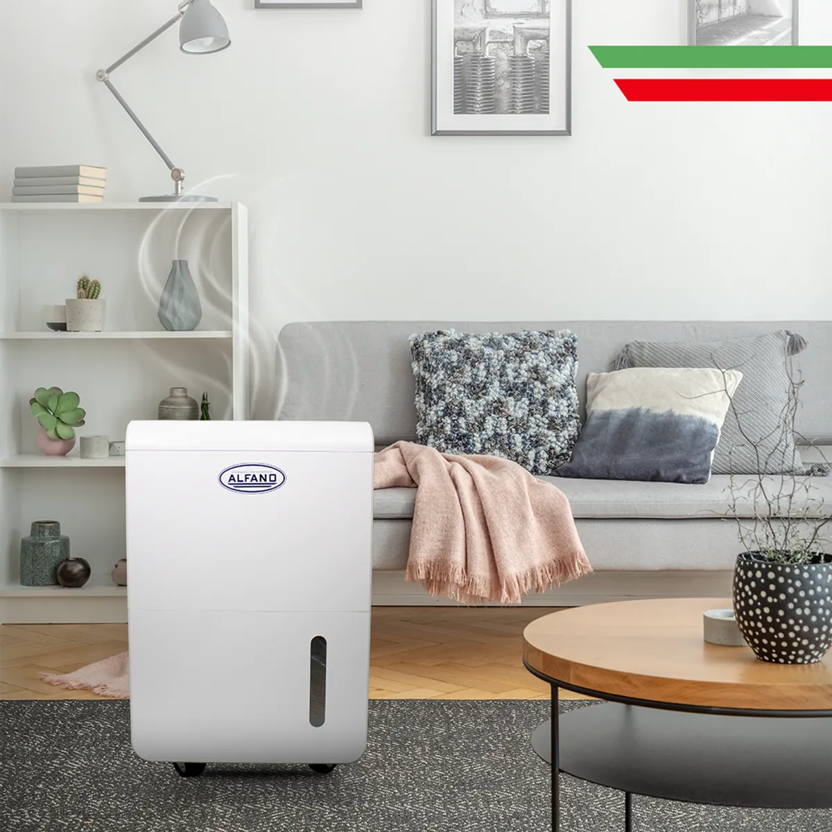 ALFANO - Deshumedecedor Industrial ALFANO 60 litros/día 650W  Q-60