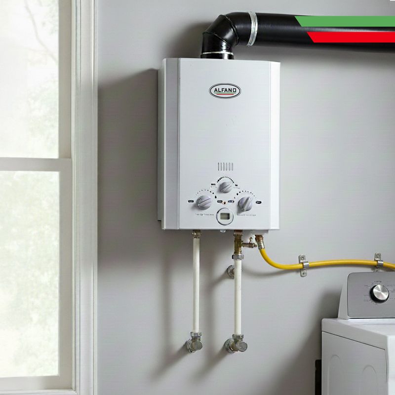 ALFANO - Terma a Gas ALFANO 10 l/min GLP/GNV Modelo GWH1000T