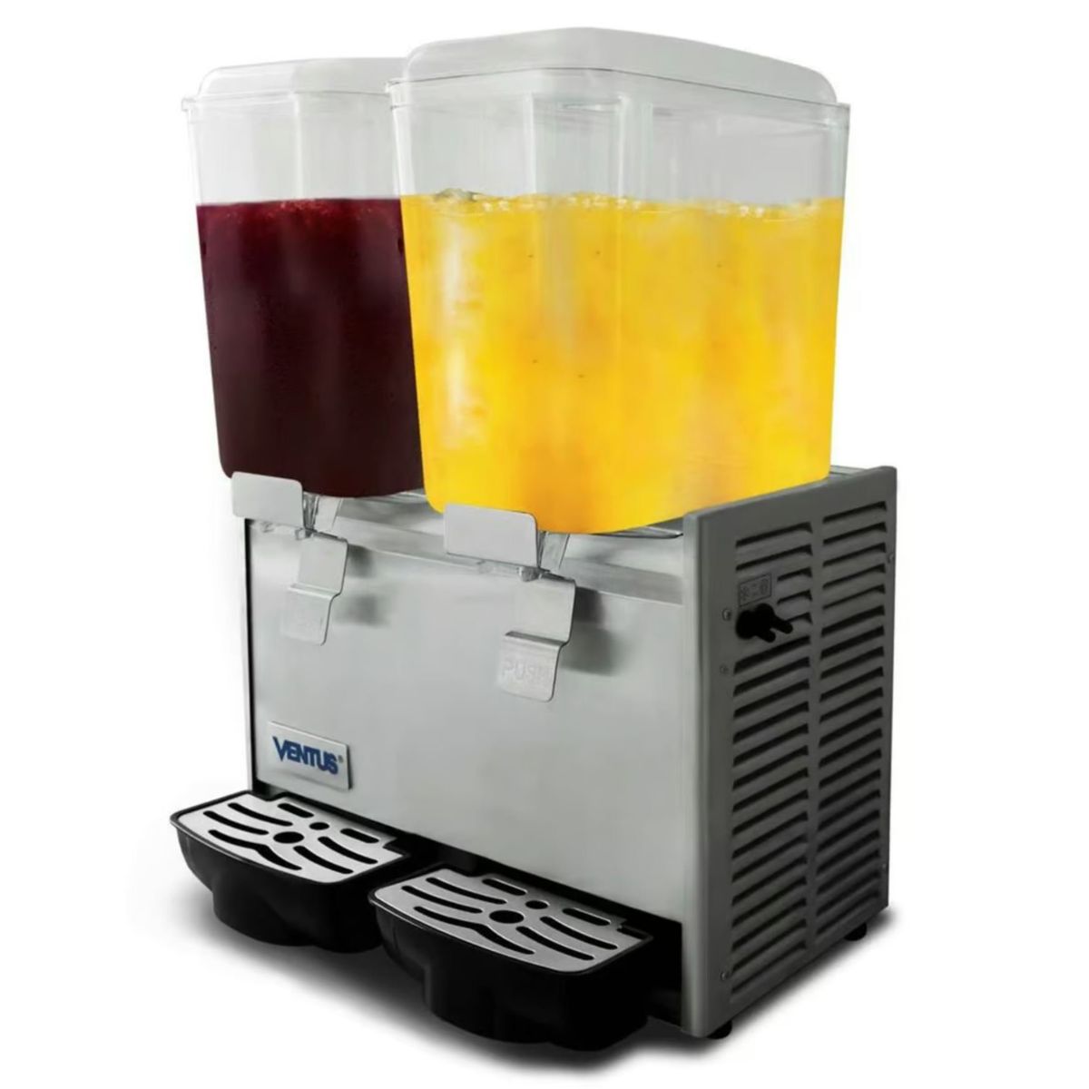 VENTUS - Dispensador De Jugos Ventus De 2 Tolvas VJ-182 De 18Lts X 2