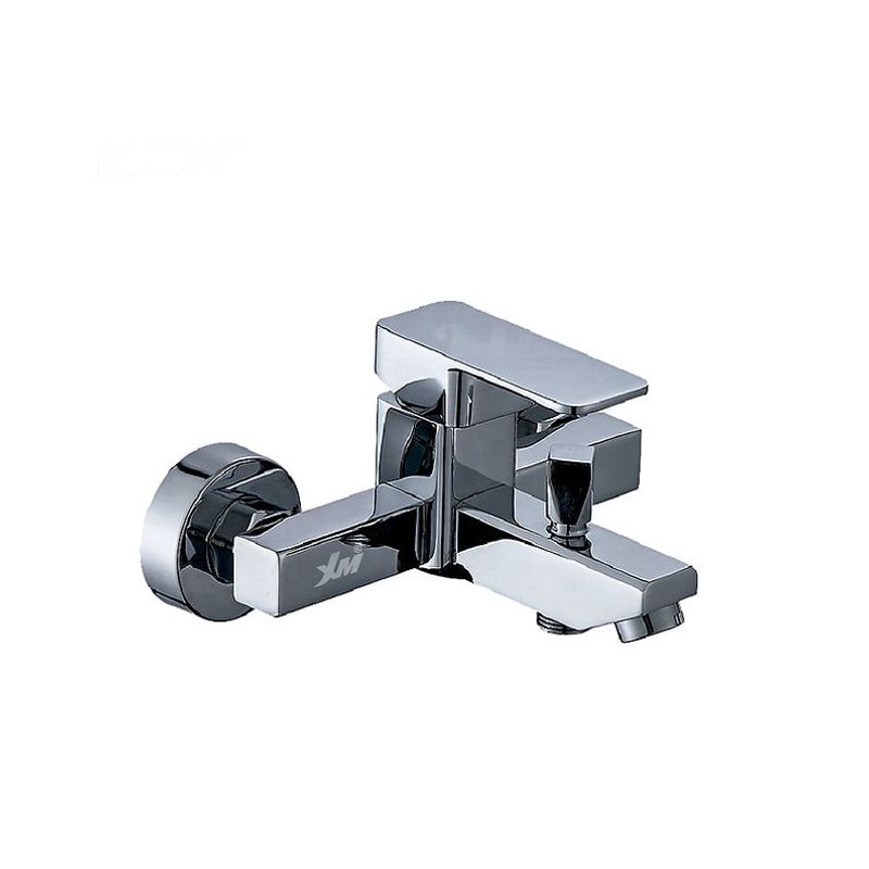 GENERICO - Mix Monocomando para Tina y Ducha Teléfono en Bronce Cromado