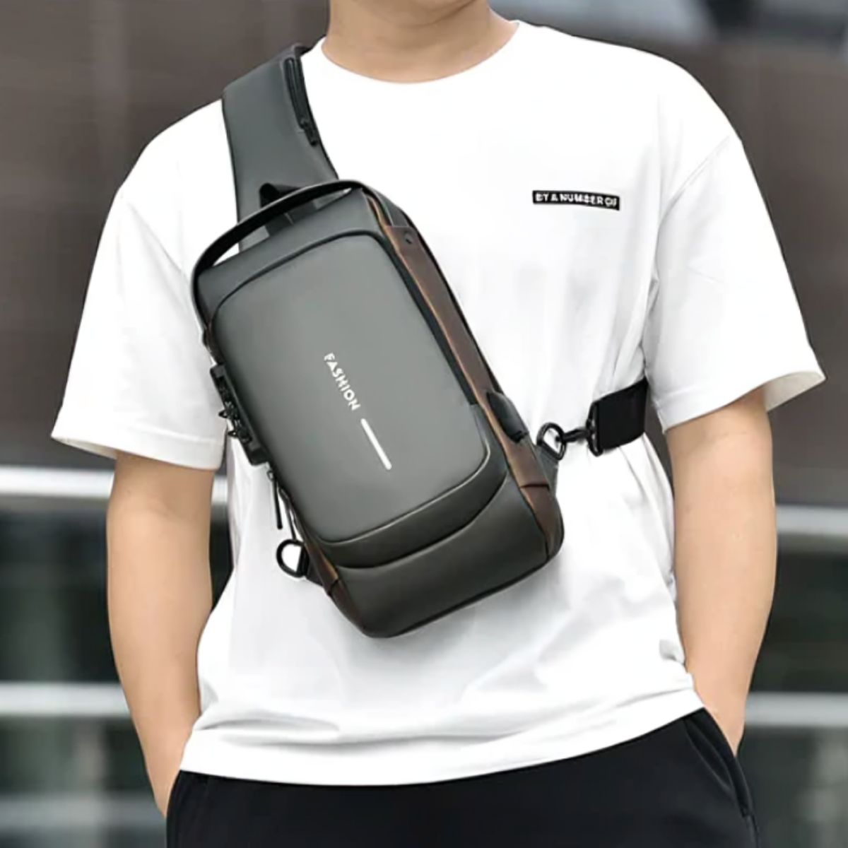 GENERICO - Morral canguro pechera elegante