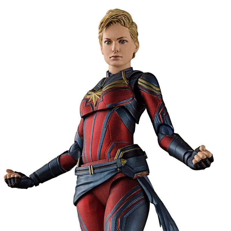 BANDAI - Capitana Marvel Avengers Endgame SH Figuarts Captain