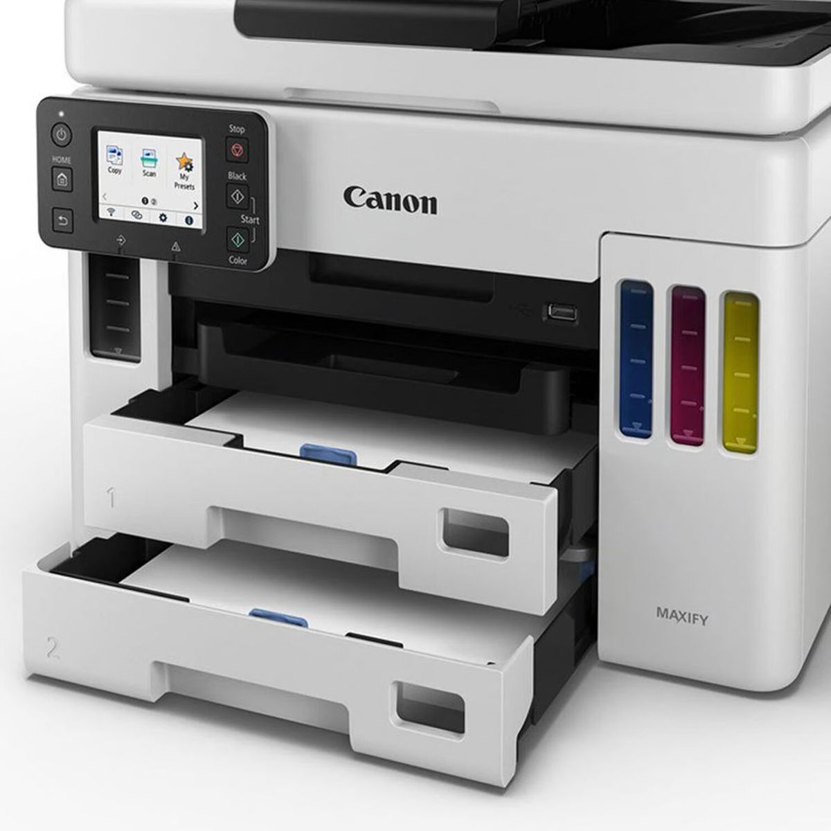 CANON - Impresora Canon Maxify GX7010 Multifuncional FAX WIFI LAN USB