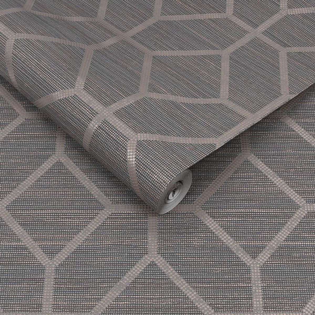 MULTITOP - Papel Tapiz Opulence Asscher Geo 052X10 Mts Grey