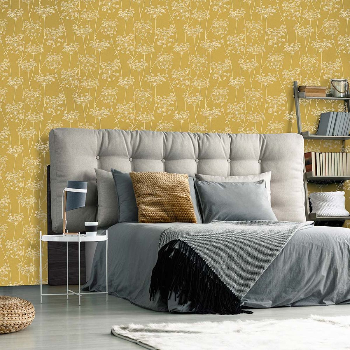 MULTITOP - Papel Tapiz Secret Garden Aura 052X10 Mts Ochre