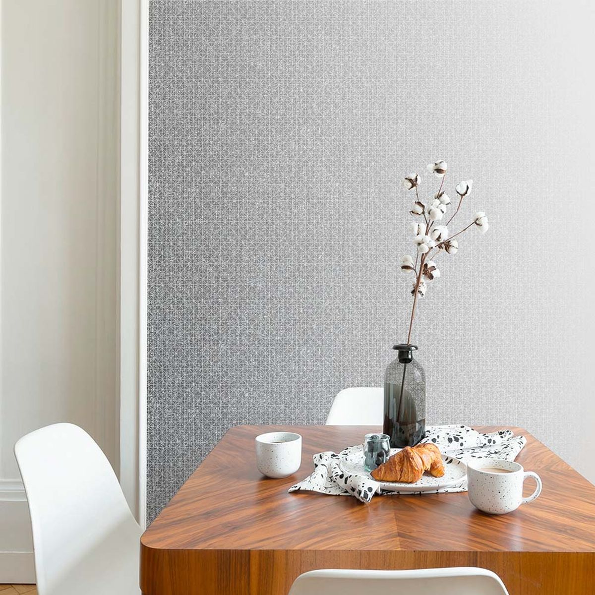 MULTITOP - Papel Tapiz Oasis Optical 052X10 Mts Silver