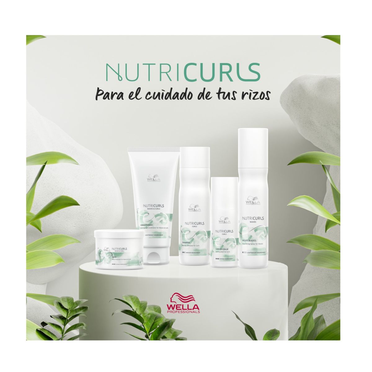 WELLA - Balsamo definidor de Rizos Wella Nutricurls Curlixir Balm 150ml