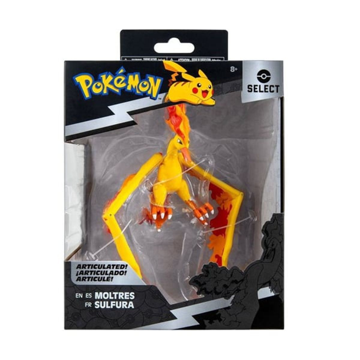 POKEMON - Pokemon Jazwares Select Moltres Articulable