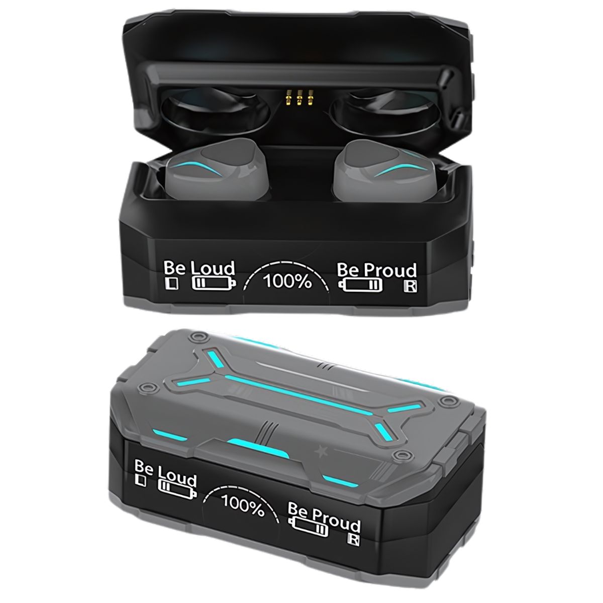 GENERICO - Audífonos Bluetooth 5.3 M99 Plus Auriculares Gamer y Deportivo - Negro