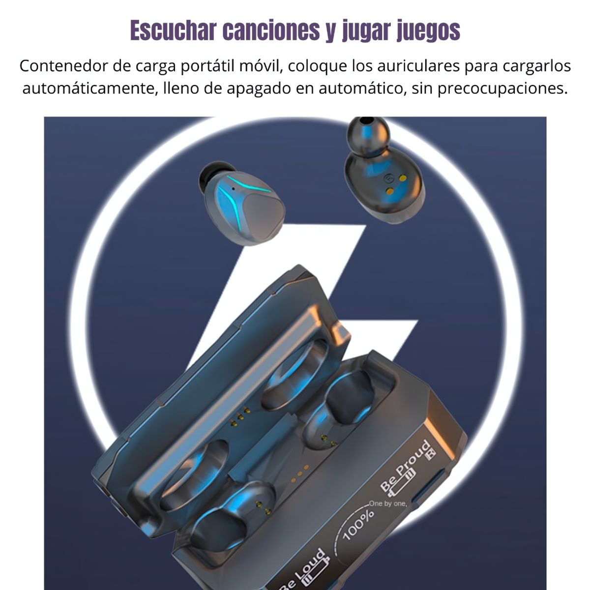 GENERICO - Audífonos Bluetooth 5.3 M99 Plus Auriculares Gamer y Deportivo - Negro