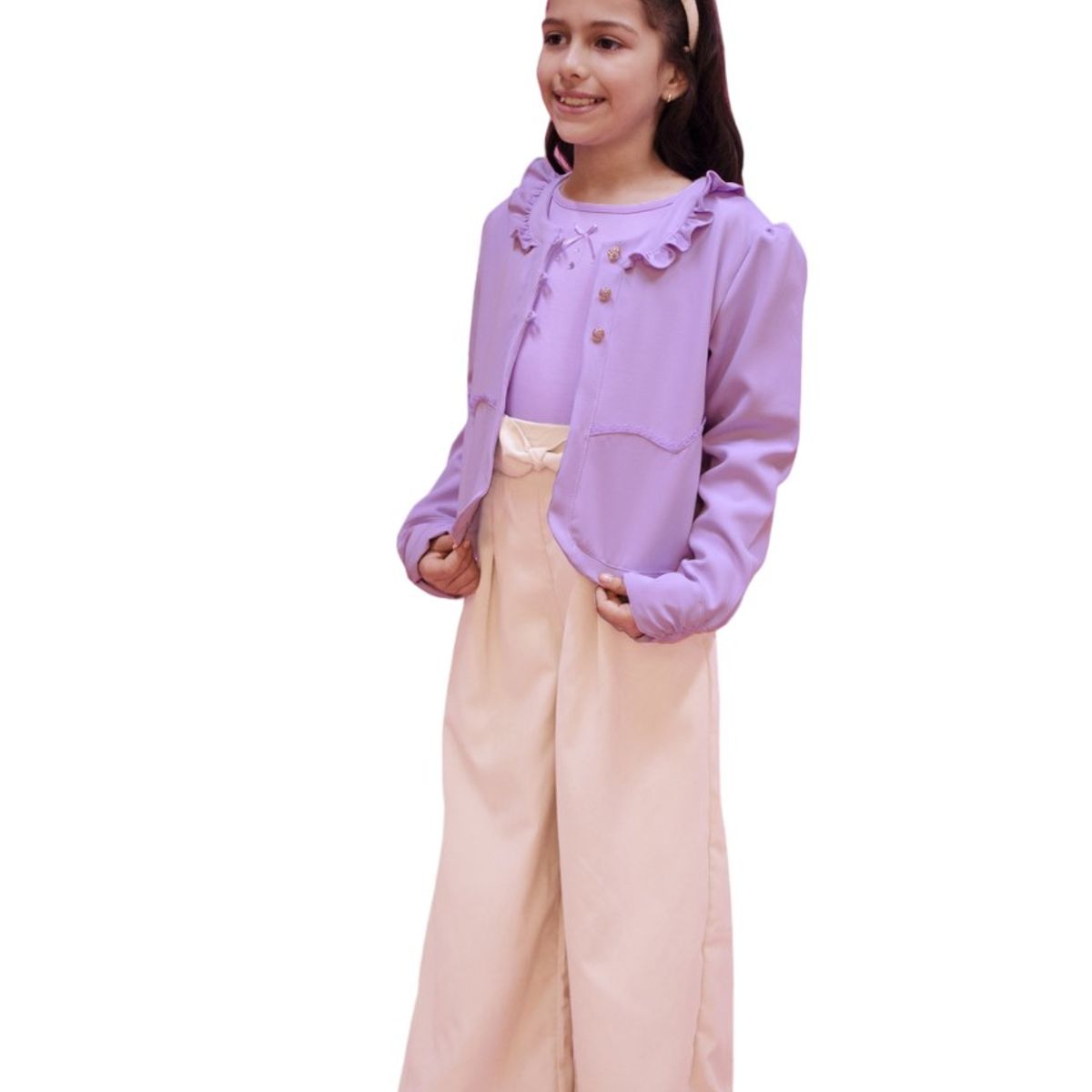 KIDS MASHMELO - Blazer De Catania Con Corte Corazon Para Niña Kids Mashmelo