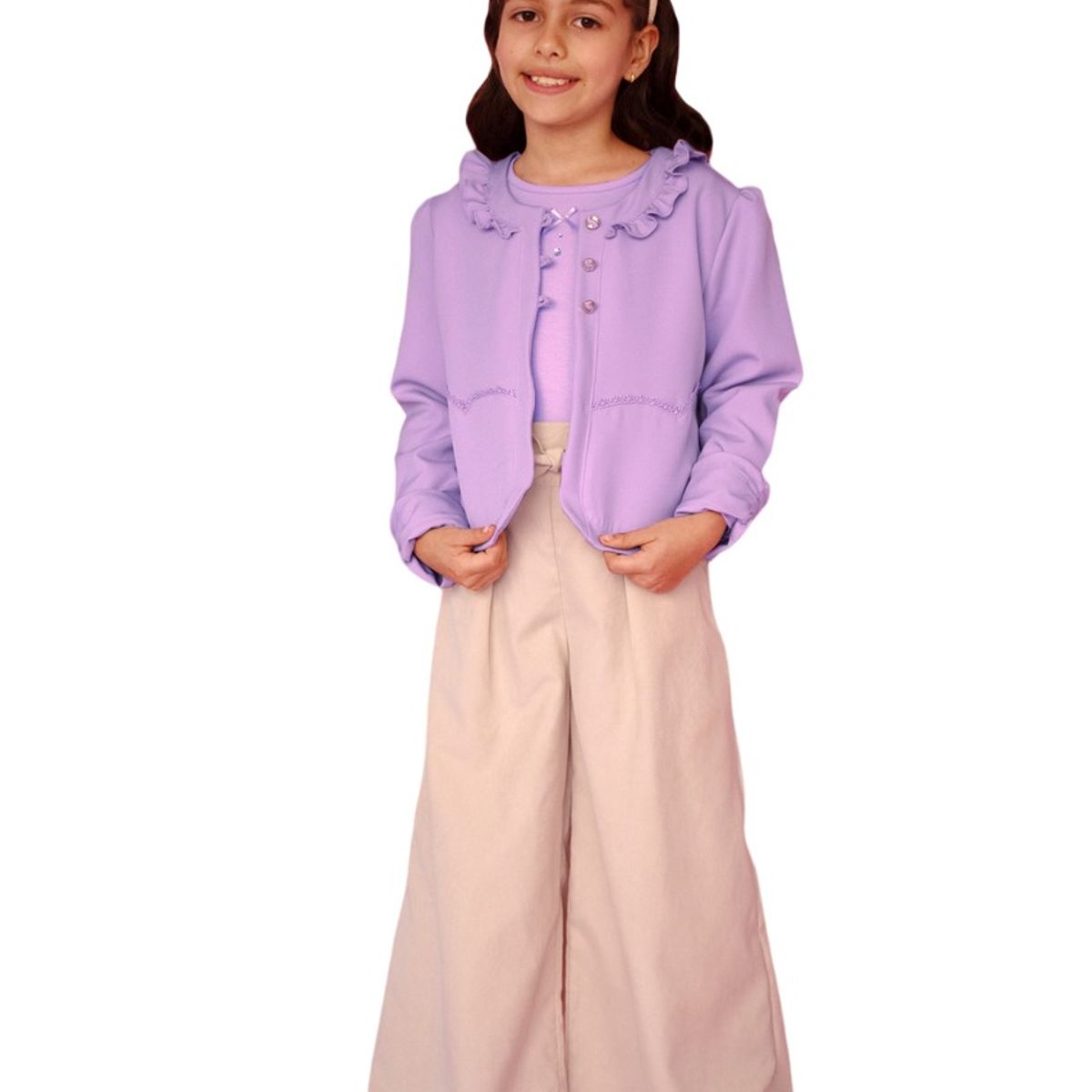 KIDS MASHMELO - Blazer De Catania Con Corte Corazon Para Niña Kids Mashmelo