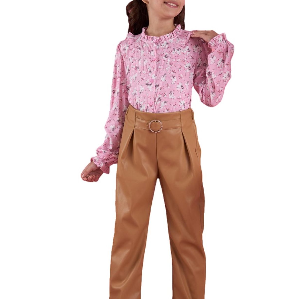 KIDS MASHMELO - Blusa Con Tableros En Canesu Para Niña Kids Mashmelo