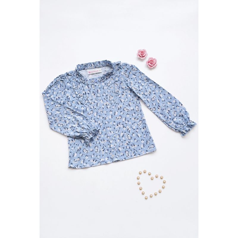 KIDS MASHMELO - Blusa Con Tableros En Canesu Para Niña Kids Mashmelo