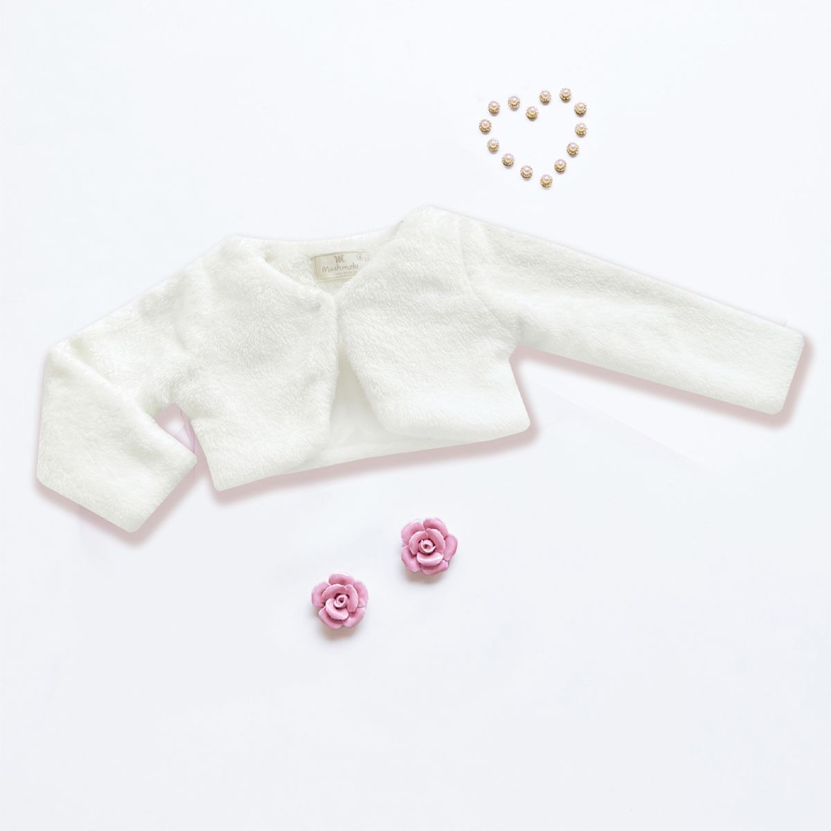 KIDS MASHMELO - Bolero De Peluche Para Niña Kids Mashmelo